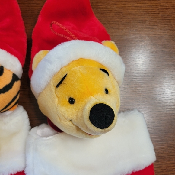 Disney Pooh and Tigger Plush Christmas Stockings - Picture 5 of 8